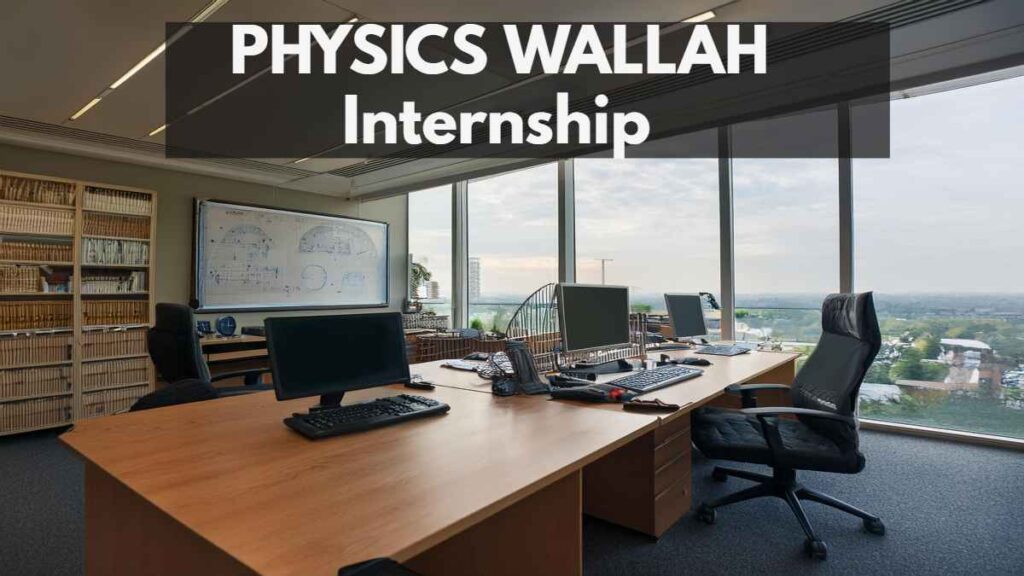 PHYSICS WALLAH Internship